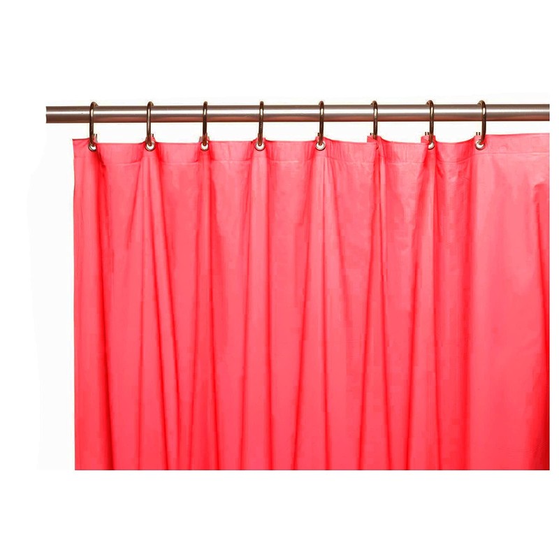 Venice Collections Elegant Heavy Duty Vinyl Shower Curtain Liner with