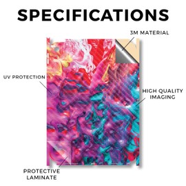 Carbon Fiber iPad Skin Compatible with Apple iPad A16 11 Gen (2025) - Paint Party - Premium 3M Vinyl Protective Wrap Decal Cover - Easy to Apply | Crafted in The USA by MightySkins