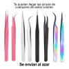 Kit Práctica Extension Pestañas Pinzas Maniquí Parche Lash F