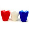 Bakery Direct Coronation Tulip Muffin Wraps - Red, White &