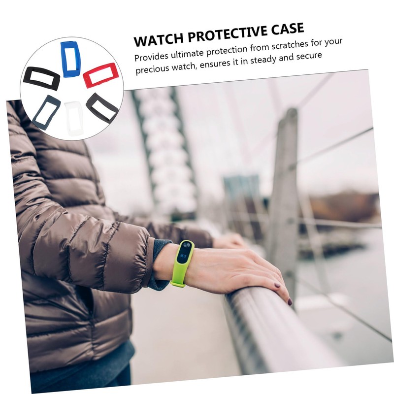 GRIRIW 6pcs Watch Shell for Gear Lightweight Protective Cases Stylish