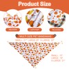 Agroon Fall Dog Bandanas Small 3PCS, 6 Pattern Thanksgiving Scarf