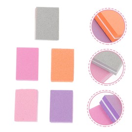 Healeved 50pcs Manicure Nail File Set Double-sided Buffer Block Nail Files Professional for