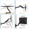 HUANUO Single Monitor Wall Mount for 13 to 32 Inch