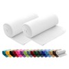 wometo Polar Fleece Blankets, Set of 2, Oeko-Tex, 130 x