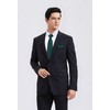 Enlision Men's Plain Ties and Pocket Square Set Classic Wedding