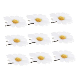 FRCOLOR 12pcs Mini Daisy Hair Clips Set Small Sunflower Barrettes for Kids Girls Colorful Flower Hair Accessories for Parties and Everyday Use