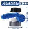 Nizirioo IBC Water Tank Universal Adapter: Container Flap Tap Stopcock