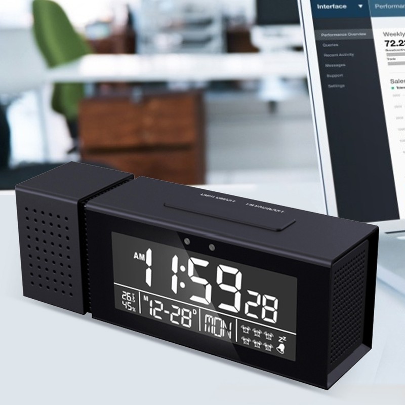 TSP30 Night Light Digital Clock Alarm with FM Radio Temperature