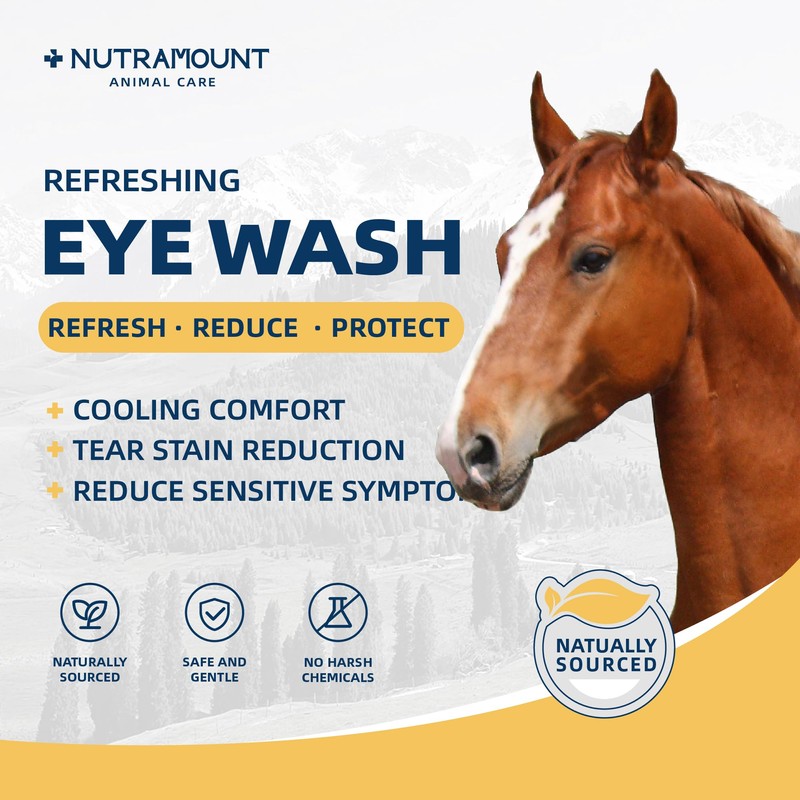 Nutramount Eye Wash for Horses and Ponies 150ML/5 fl. oz