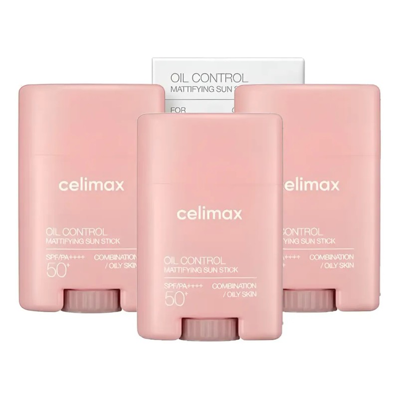 Set 3pz Celimax Sunstick Oil Control Mattifying Spf50+pa++++