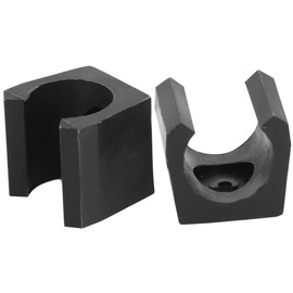 Alomejor Pool Sticks Holder Mini Billiards Pool Single Holder Plastic Billiards Snooker Cue Locating Clip Holder for Pool Cue Racks Set 10pcs(Middle)