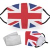United Kingdom Flag - Adult Face Masks - 2 Filters