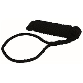 Festmacher mit Auge Länge 10 m Schwarz 10 mm