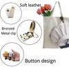 runrayay Run Rui 3pcs Travel Hat Clips, PU Hat Clips,