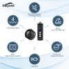 JEREPOND 1050GPH Mini Aquarium Wave Maker with Adjustable Controller, 6W