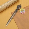 HERCHR Letter Opener with Steel Handle, Rustproof, 12.8 cm, Letter