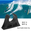 bohally Kayak Paddle Holder with Screws Rubber Boat Paddle Clips
