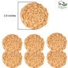 Seagrass Coasters | Durable Handmade Water Hyacinth Coaster Set of