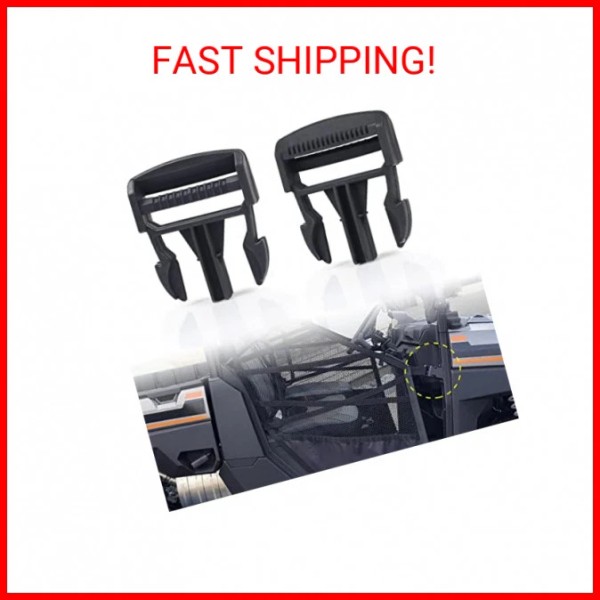 Does Not Apply Pair Door Net Buckle Clip Compatible (2PCS)