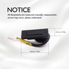 HISports Replacement Tailgate Release Button, Scratch-Resistant ABS Trunk Release Button