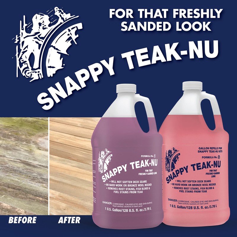 SNAPPY TEAK-NU Formula No. 1 - Restore & Renew Weathered