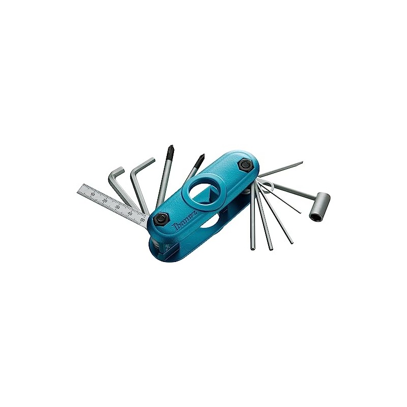 IBANEZ Multi Tool Aqua Blue Matte 11 Tools in 1