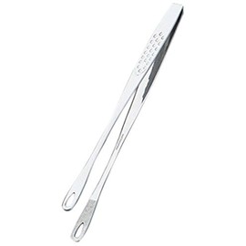 Senmudo Chopstick Tongs, Bag, 11.8 inches (300 mm), Silver