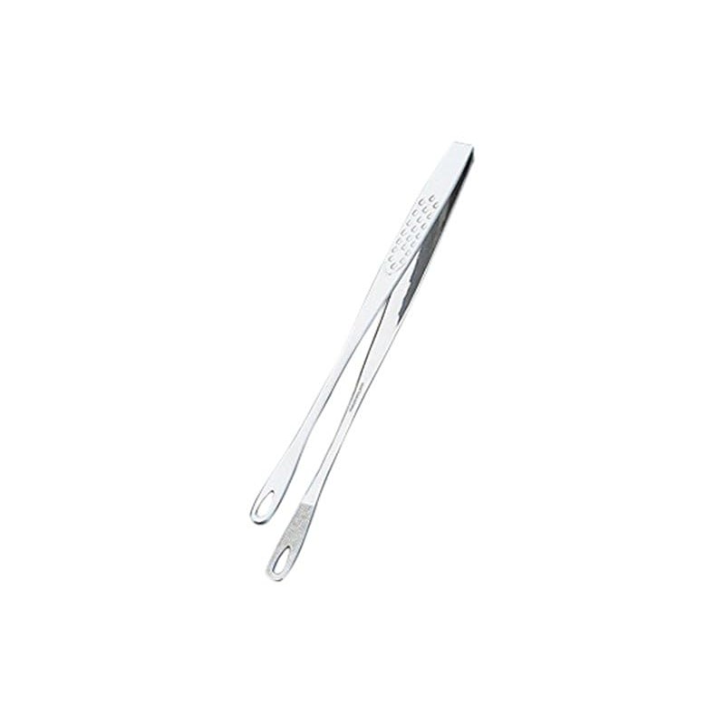 Senmudo Chopstick Tongs, Bag, 11.8 inches (300 mm), Silver