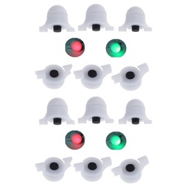 LemonBest - Alarma de mordida LED para pesca nocturna, paquete de 6