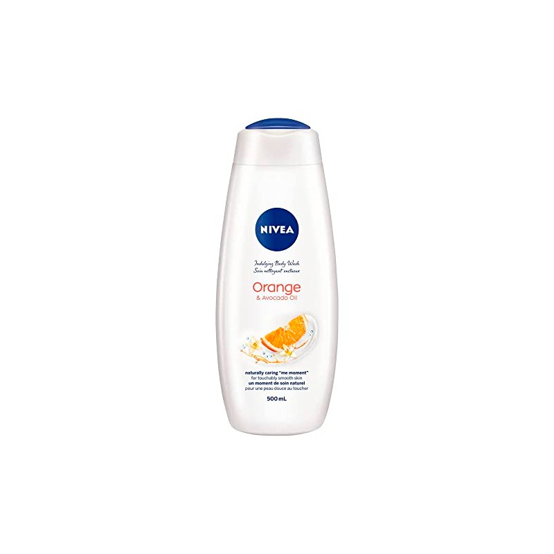 NIVEA Jabón Líquido Corporal Humectante Orange And Avocado Oil (400