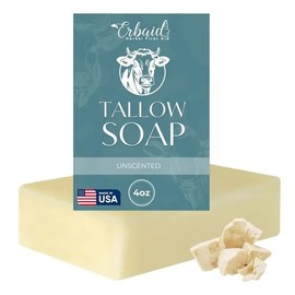 Jabón De Sebo De Res En Barra. Jabón De Sebo De Animales Ali