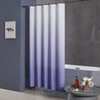 Furlinic Shower Curtain, 180 x 200 cm, Textile Curtain, Made