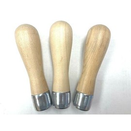 Lutz 3 PIECES LUTZ T-5 #25 SKROOZ-ON FILE HANDLES FOR 8" FILES MADE IN THE USA