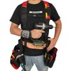 KUNN Tool Belt Suspender with Magnetic Wristband for Framer Carpenter