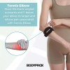 Bodyprox 테니스 및 골퍼의 팔꿈치 를 위한 바디프록스 브레이스 2팩