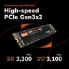 DATO 512GB M.2 SSD, M.2 2280 SSD, PCIe Gen3x4 Internal