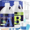 Epoxy Resin 1 Gallon - Crystal Clear Epoxy Resin Kit