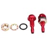 GBSCLOVER Windshield Nozzle 2Pcs, Aluminium Alloy Universal Windshield Spray Nozzle,