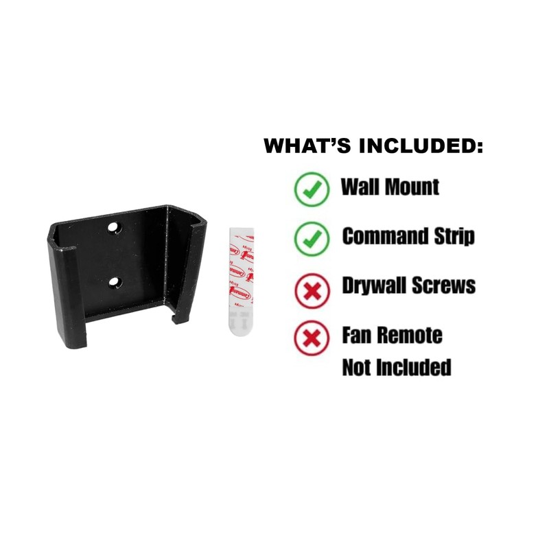 Fan Remote Holder Wall Mount for Home Decorators Merwry, Levanto,
