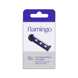 Flamingo Dermaplane Blades Refills, 6 Count