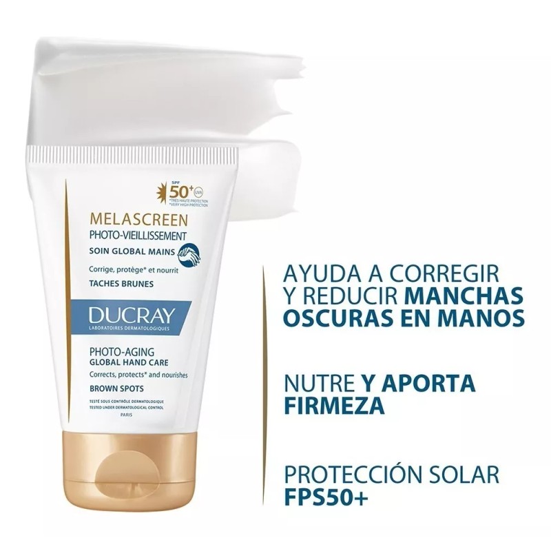 Ducray Crema De Manos Ducray Melascreen Foto Envejecimiento 50ml