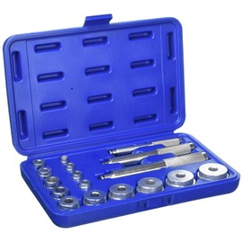 Blue Spot Tools 07901 Bearing Race and Seal Driver Kit, Silver, Set of 17 Piece