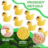 WEWAYSMILE 50 Pcs Animal Resin Figurines - Mini Resin Ducks