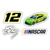 Ryan Blaney #12 NASCAR Cup Series 4 Pack Laser Cut