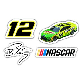 Ryan Blaney #12 NASCAR Cup Series 4 Pack Laser Cut Decal
