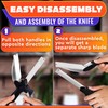 2 in 1 Kitchen Scissors for Food – Stainless Steel