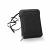 BagBase Bg047Blac Travel Wallet Black Bg047 - Black, Medium