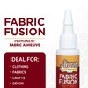 Aleene's Fabric Fusion Glue .66 oz 3-Pack, Nontoxic, Permanent and