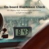 Mini Car Clock, Vehicle Electronic Digital Clock, LCD Digital Clock,